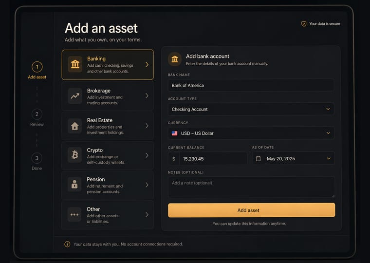 Step 1 Add your assets illustration